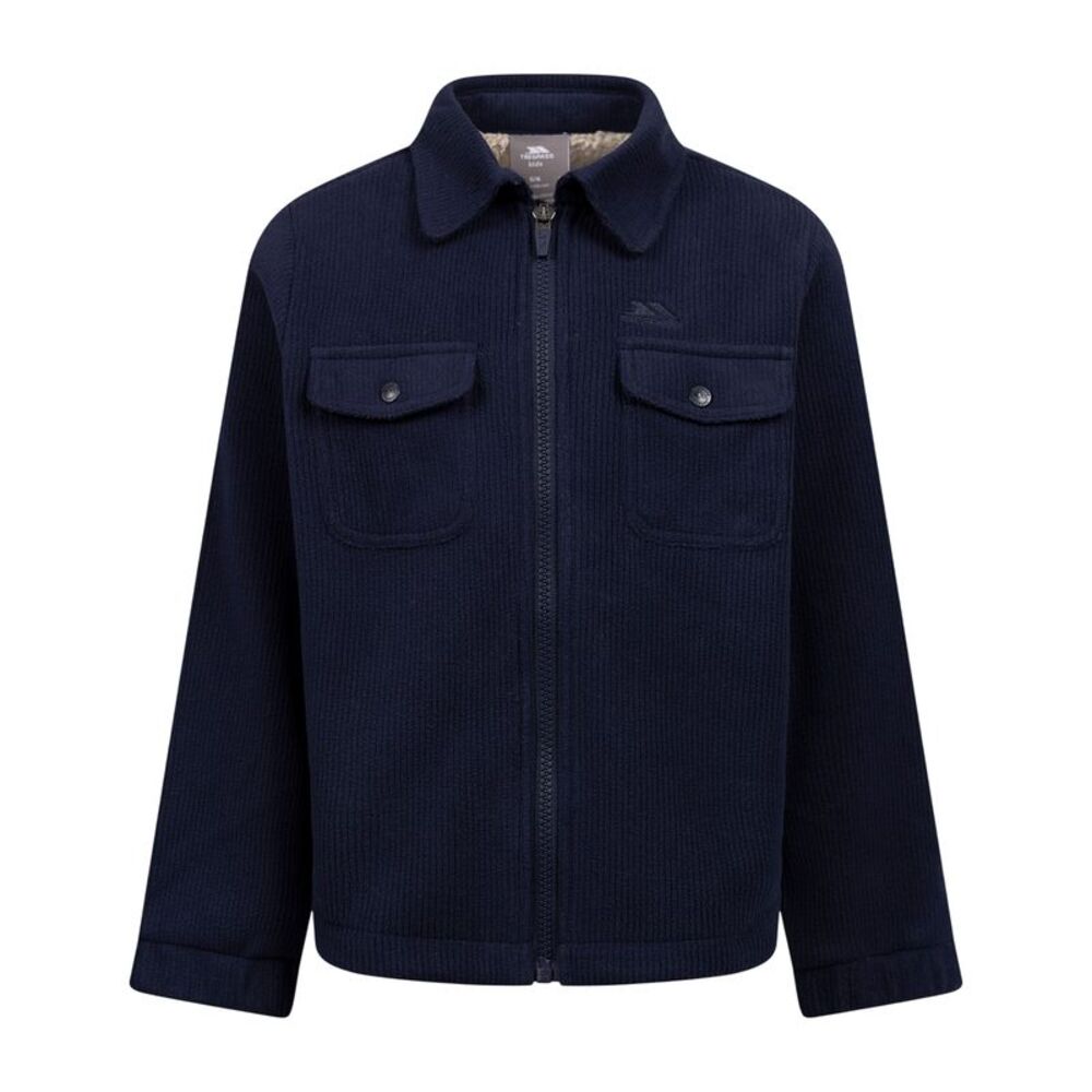 Trespass Childrens/Kids Westunder Fleece Shacket / Navy